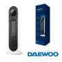 DAEWOO Calefactor cerámico PTC de torre 2000W blanco y negro