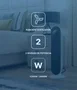 Daewoo Calefactor Cerámico de Torre DW9512 2000W