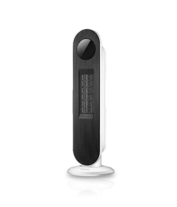 DAEWOO Calefactor cerámico PTC de torre 2000W blanco y negro