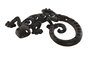 DKD Home Decor Figura de Hierro Colado Negro y Marron Lagartija 17 x 2 x 20.5 cm (6 Unidades)