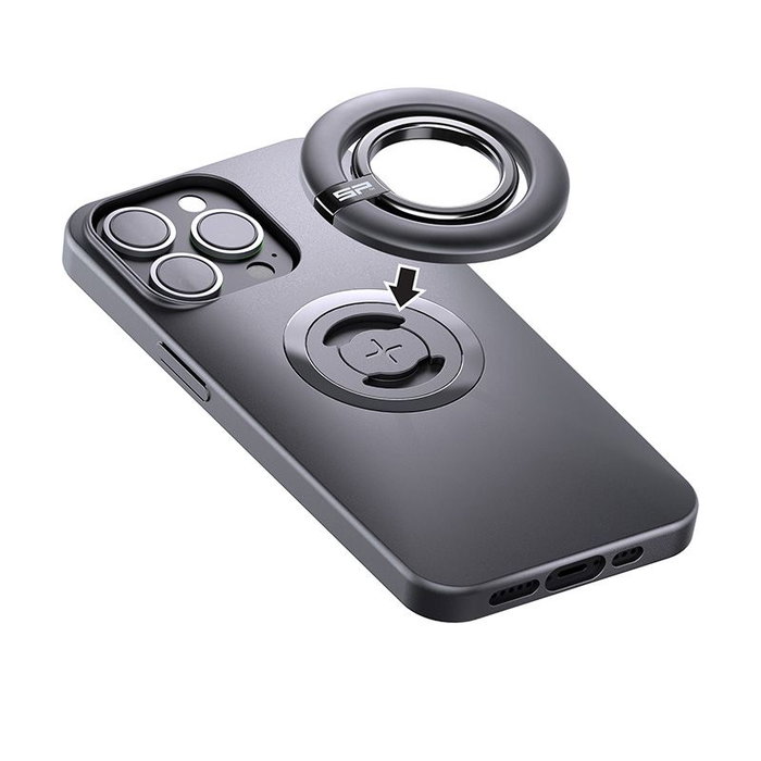 SP Connect SPC+ Soporte de anillo magnético para fundas de móvil, rotación 360°, 58 mm