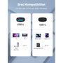 Ugreen 50706 Lector de Tarjetas 2 en 1 USB Tipo C y USB 3.0 Plata