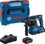 Bosch GBH 18V-22 Profesional Martillo Perforador con 2 Baterías de 4,0 Ah