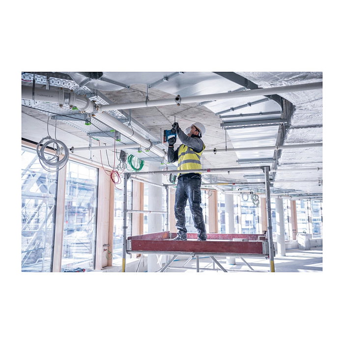 Bosch GBH 18V-22 Martillo Perforador Inalámbrico con 2 Baterías de 4,0 Ah