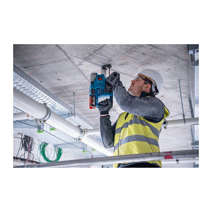 Bosch GBH 18V-22 Martillo Perforador Inalámbrico con 2 Baterías de 4,0 Ah