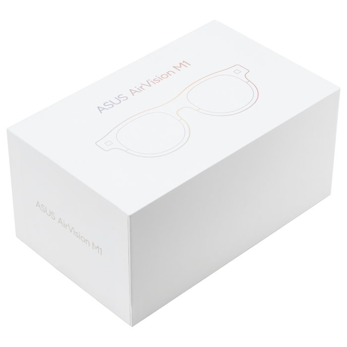 ASUS M1 Gafas Inteligentes AirVision, 1920 x 1080 Pixeles, Micro OLED, 1100 cd/m², 72 Hz, Touchpad