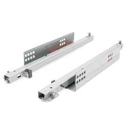 DTC Guía Oculta Tourpush2 Extracción Parcial para Muebles, Guía Largo 500mm