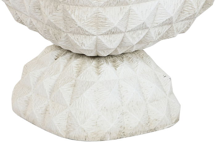 DKD Home Decor Macetero Moderno Crudo Fibra Arcilla 32 x 40 x 32 cm