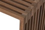 DKD Home Decor Set de 3 Mesitas Auxiliares de Teca Natural