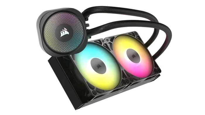 Corsair Nautilus 240 RS ARGB Negro