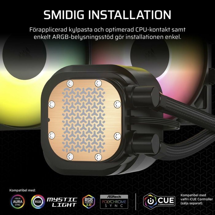 Corsair Nautilus 240 RS ARGB Black