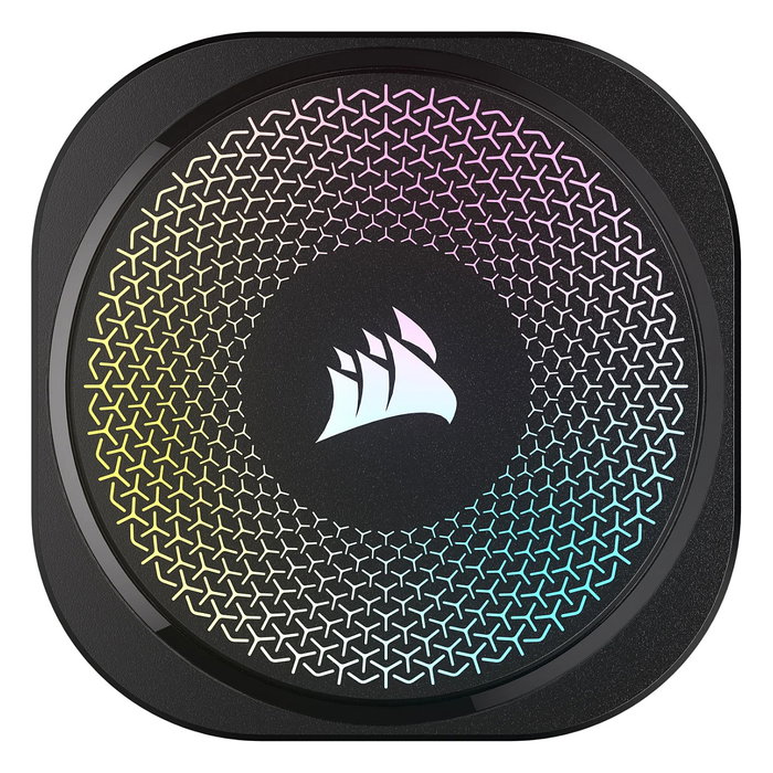 Corsair Nautilus 240 RS ARGB - Kit de Refrigeración Líquida AIO 240mm RGB Negro con Ventiladores PWM de 2100 RPM, Compatible con LGA 1700, AM4, AM5