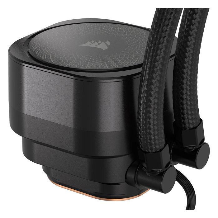 Corsair Nautilus 240 RS ARGB - Kit de Refrigeración Líquida AIO 240mm RGB Negro con Ventiladores PWM de 2100 RPM, Compatible con LGA 1700, AM4, AM5
