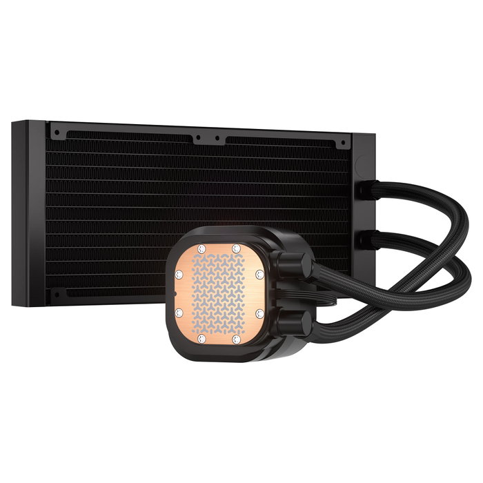 Corsair Nautilus 240 RS ARGB - Kit de Refrigeración Líquida AIO 240mm RGB Negro con Ventiladores PWM de 2100 RPM, Compatible con LGA 1700, AM4, AM5
