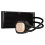 Corsair Nautilus 240 RS ARGB - Kit de Refrigeración Líquida AIO 240mm RGB Negro con Ventiladores PWM de 2100 RPM, Compatible con LGA 1700, AM4, AM5
