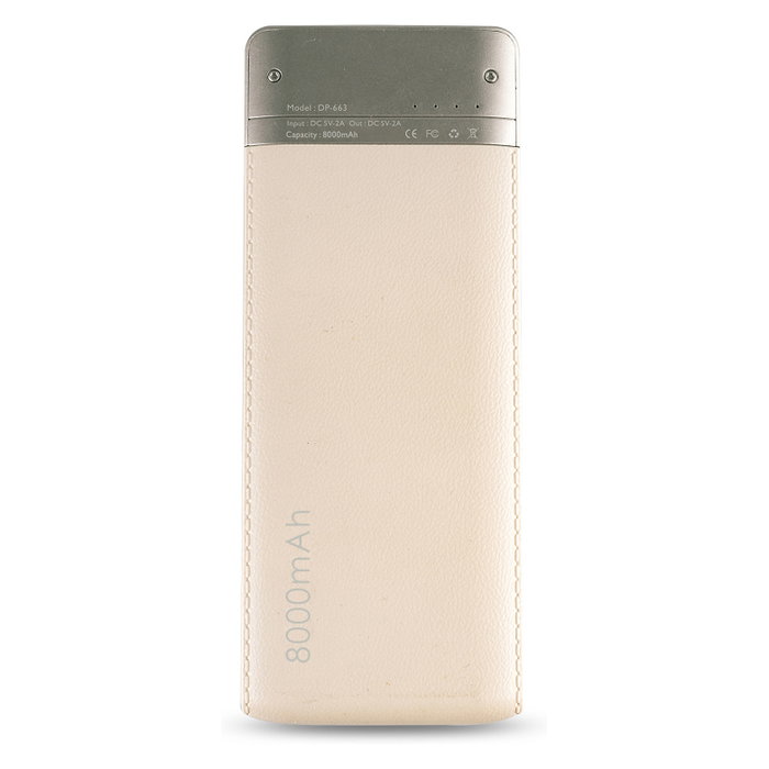 Realpower PB-8000 Fashion Champagner 8.000mAh