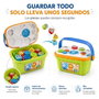 Jugatoys - misprimerosjuguetes Cesta actividades infantiles 25x18x14cm