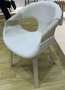 DKD Home Decor Silla Scandi Blanco 67.5 x 82 x 52.5 cm