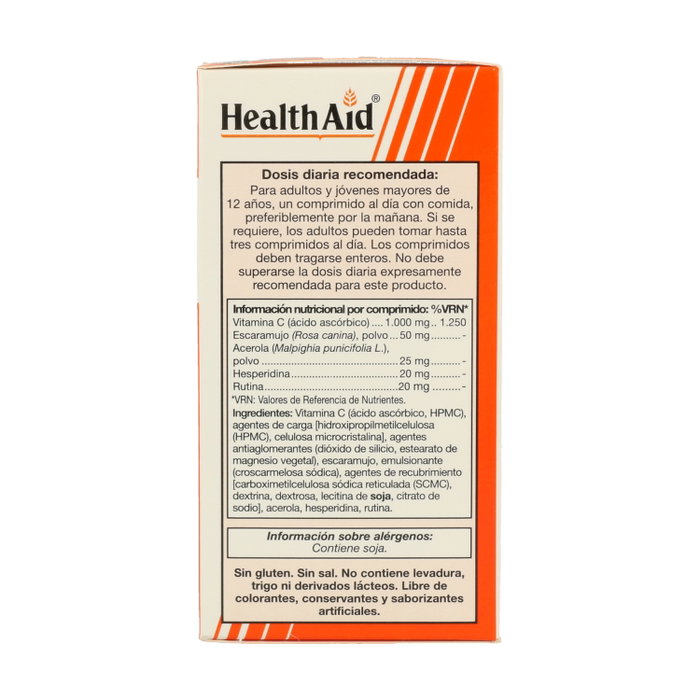 Health Aid Vitamina C 1000mg con Bioflavonoides 60 comprimidos