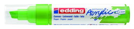 EDDING Marcador Acrylic Biselado 5-10 mm Verde Limón (Set de 5)