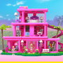 Mattel Mega Construx Barbie Dreamhouse Mansión Película Construcción Casa Muñecas Coleccionistas 1795 Piezas con Figura Barbie Ken
