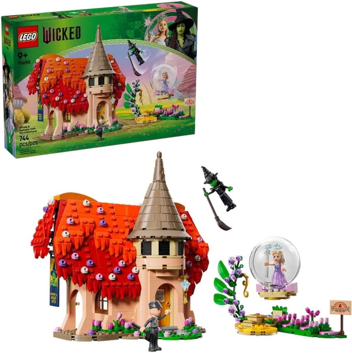 LEGO Wicked Glinda y Elphaba en Munchkinland 75690