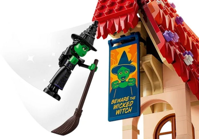 LEGO Wicked Glinda y Elphaba en Munchkinland 75690