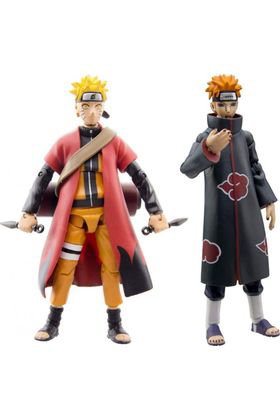 Toynami Pack 2 Figuras Sage Mode Naruto Vs Pain Edición Limitada
