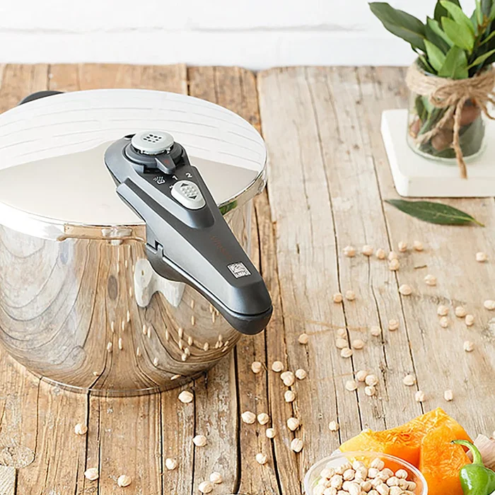 Bra Olla a Presión A185100 Vitesse 3L - Acero Inoxidable 18/10 Apt para Inducción, Difusor Triple, 20cm