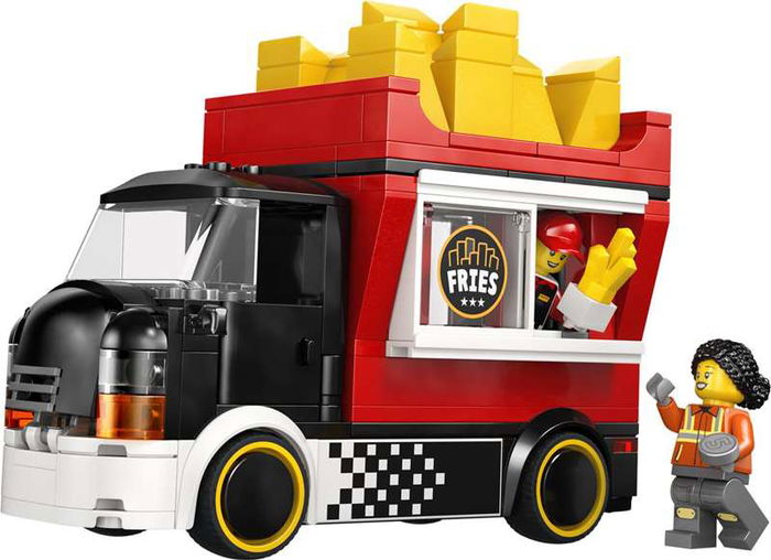 Lego City Juego de Construccion Camión de Patatas Fritas, para +6 Años