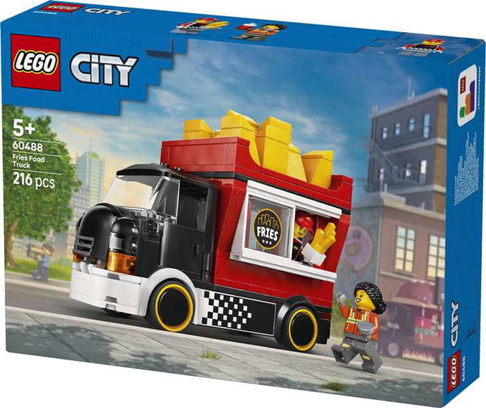 Lego City Juego de Construccion Camión de Patatas Fritas, para +6 Años