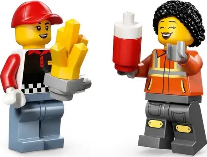 LEGO City Camión de Patatas Fritas 60488