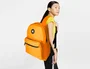 Antartik Mochila Mostaza con Bolsillo para Portátil 15,6' y Compartimentos, 320x140x430 mm