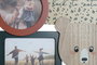 DKD Home Decor Marco Multifoto Multicolor Animales del Bosque 56,5x28x2 cm