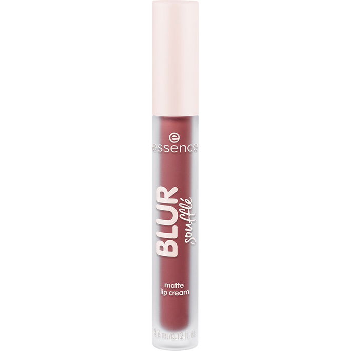 Essence Labial Mate Cremoso Blur Soufflé #03 Hot Offline 3.6 gr, efecto difuso y acabado moderno para todo el día