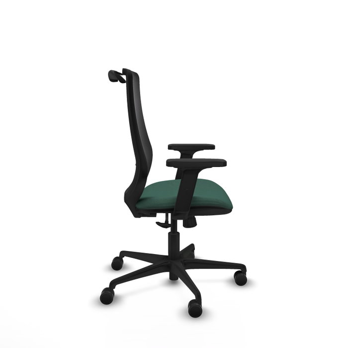 PIQUERAS Y CRESPO Silla de oficina Mardos con mecanismo Sincro, Verde botella y Negro PIQUERAS Y CRESPO Silla de oficina Mardos con mecanismo Sincro, Verde botella y Negro
