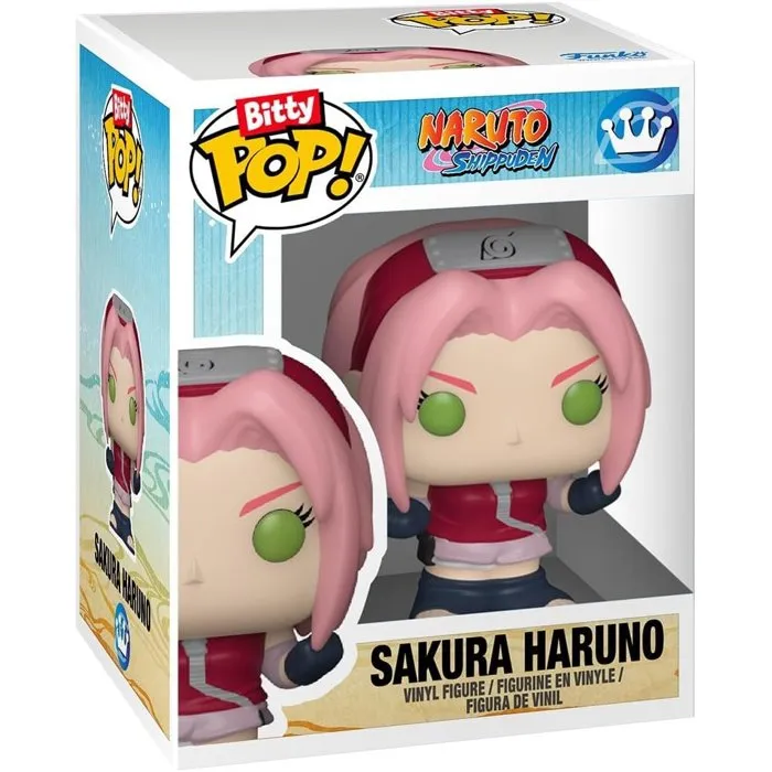 Funko Naruto Shippuden Pack de 4 Figuras Bitty POP! Vinyl Team 7