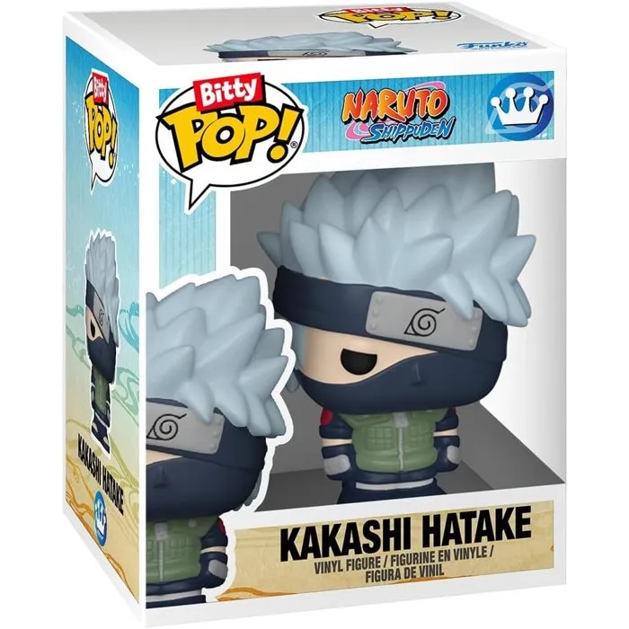 Funko Naruto Shippuden Pack de 4 Figuras Bitty POP! Vinyl Team 7