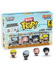 Funko Naruto Shippuden Pack de 4 Figuras Bitty POP! Vinyl Team 7