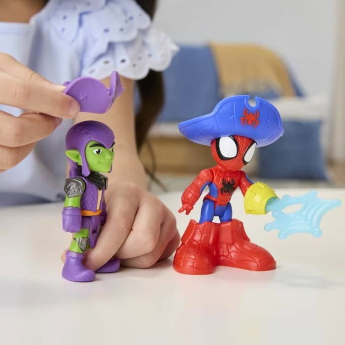 Hasbro Barco Pirata Spidey Water Webs con Burbujas y Telarañas Hasbro Barco Pirata Spidey Water Webs con Burbujas y Telarañas