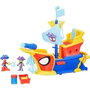 Hasbro Barco Pirata Spidey Water Webs con Burbujas y Telarañas