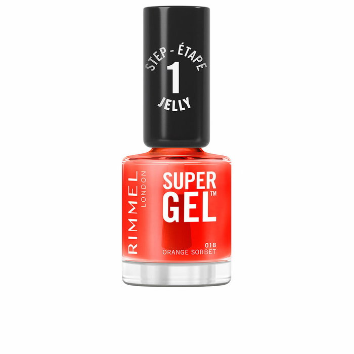 Rimmel London SUPER GEL Esmalte de uñas 18-Orange Sorbet Rimmel London SUPER GEL Esmalte de uñas 18-Orange Sorbet