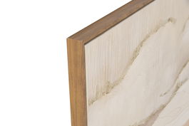 DKD Home Decor Cuadro Abstracto Blanco Gris 3.7 x 120 x 90 cm (2 Unidades)