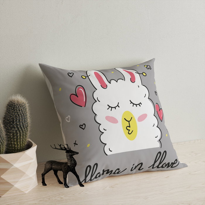 Aberto Design Cojín A11999 43x43 cm Algodón/Poliéster para Hogar y Sofá