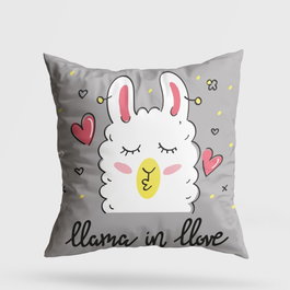 Aberto Design Cojín A11999 43x43 cm Algodón/Poliéster para Hogar y Sofá