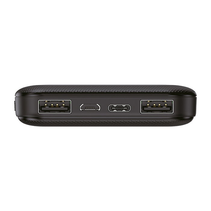 LogiLink Mobile Power Bank 8.000 mAh con carga inalámbrica, negro