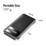 LogiLink Mobile Power Bank 8.000 mAh con carga inalámbrica, negro