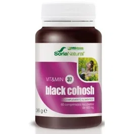 MGDOSE C-37 Blackcohosh 60 Cápsulas - Suplemento para el climaterio con Cimicifuga racemosa, Magnesio, Zinc y Vitamina B6