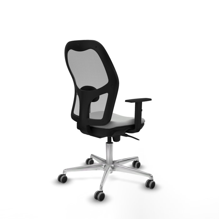 PIQUERAS Y CRESPO Silla de oficina Jorquera Gris con mecanismo Sincro