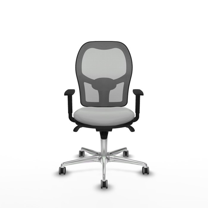 PIQUERAS Y CRESPO Silla de oficina Jorquera Gris con mecanismo Sincro